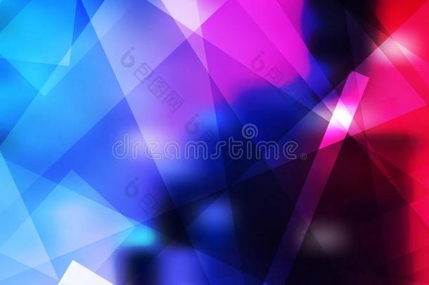 抽象的黑的粉红色的和蓝色现代的几何学的情况背景