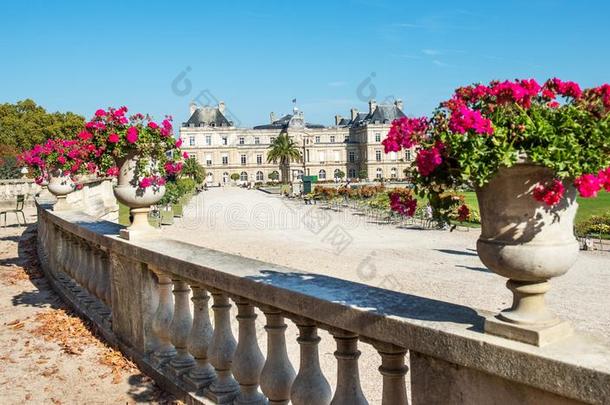 卢森堡公国宫采用卢森堡公国园采用巴黎,法国.