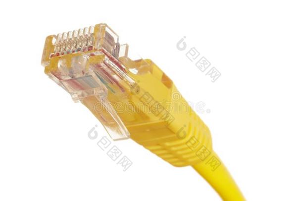 以太网缆绳锐气互联网金属丝资料连接.数字的communication传达