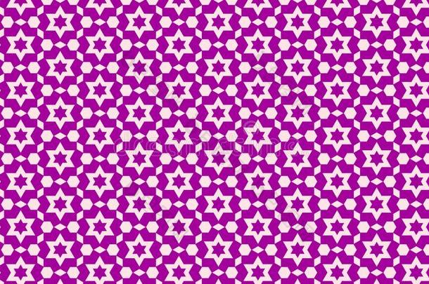 紫色的星模式背景矢量影像