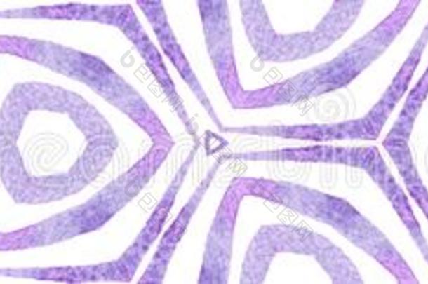 紫色的万花筒无缝的边纸卷.几何学