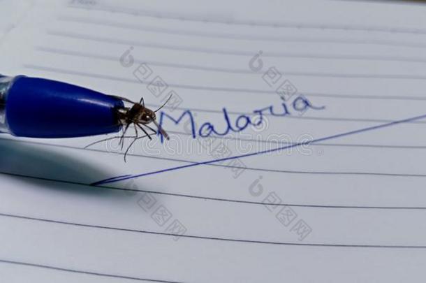 <strong>疟疾</strong>蚊子疾病观念向纸笔和书法