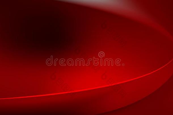 红色的和黑的抽象的波浪背景样板