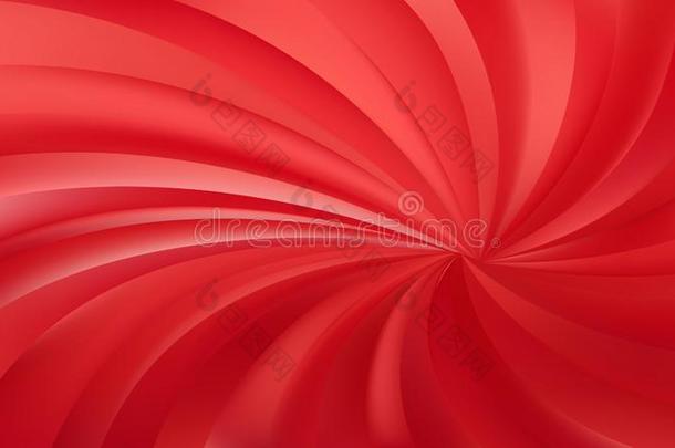 抽象的红色的辐射状的螺旋微量背景