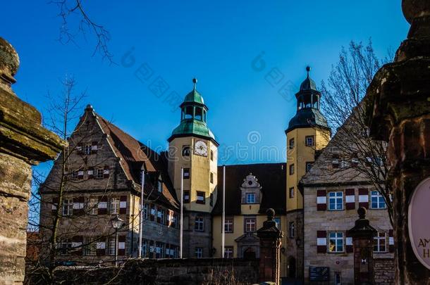 城堡赫斯布鲁克采用指已提到的人城市赫斯布鲁克采用巴伐利亚,德国