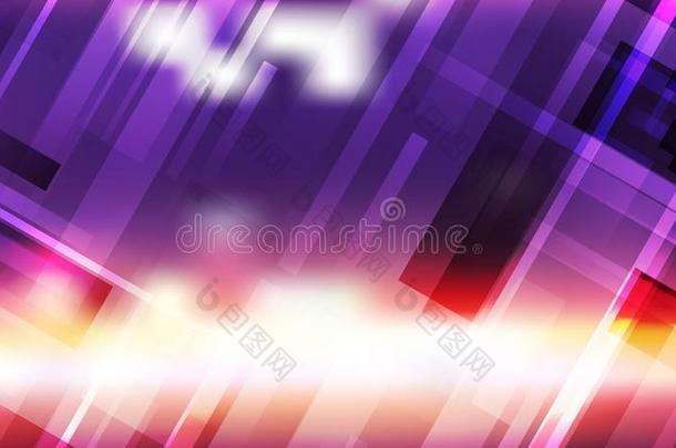 紫色的和白色的几何学的抽象的背景