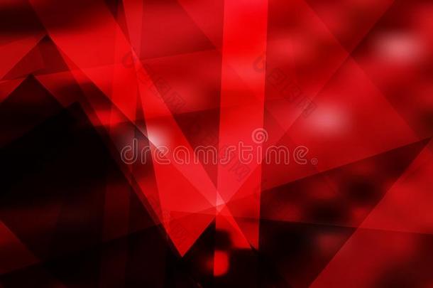 抽象的冷静的红色的几何学的背景