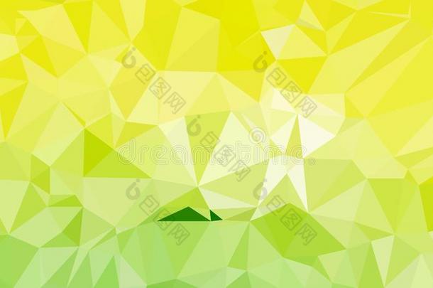 绿色的黄色的和白色的低的工艺学校背景设计