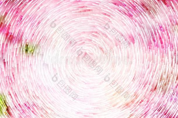 抽象的粉红色的和白色的圆形的台词背景插图画家