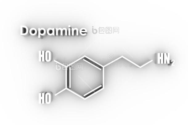 化学分子式激素多巴胺荷尔蒙的快感多巴胺的图片-包图网企业站