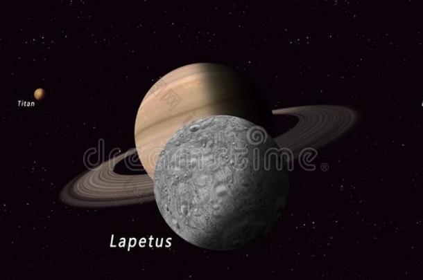 拉佩图斯土星卫星