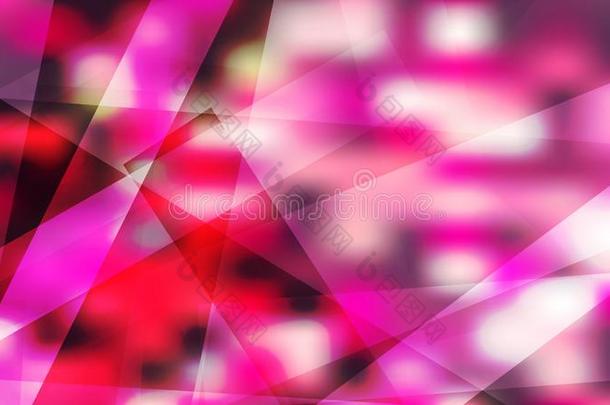 几何学的抽象的粉红色的黑的和白色的背景插图画家
