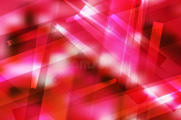 抽象的几何学的粉红色的和红色的背景