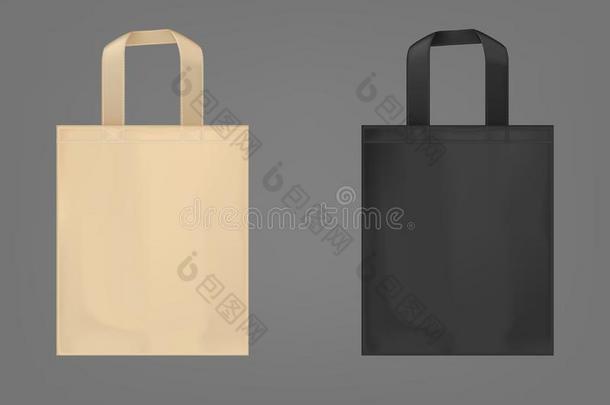economy经济手提袋,黑的和棕色的购物h和袋