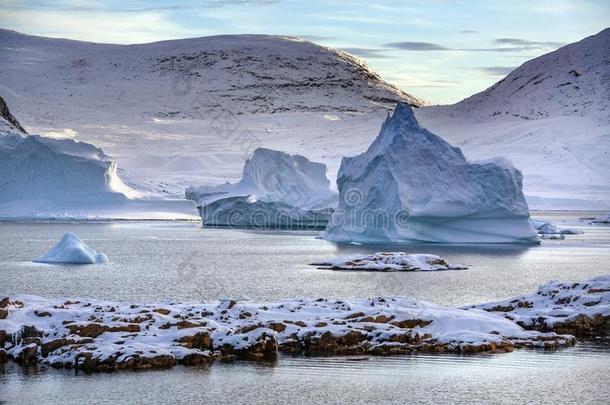 冰山-仓促进口-Scoresbysund公司-格陵兰
