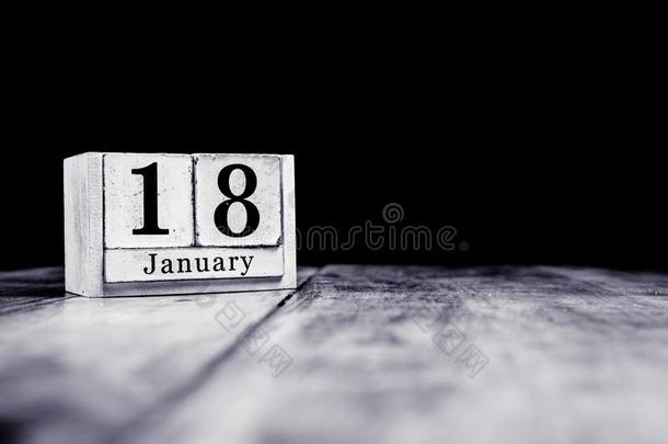 一月18Thailand泰国,18一月,EighteenThailand泰国关于一月,日历monThailand泰国