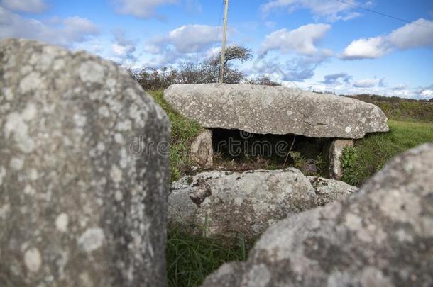 Tregiffian葬室巨石造成的英格兰