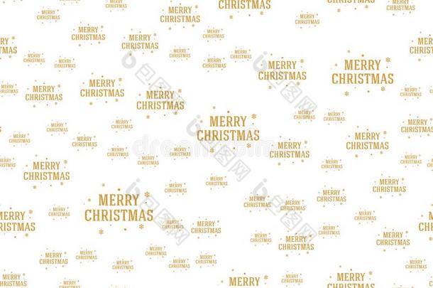 愉快的圣诞节假日卡片和字体字体和无缝的爸