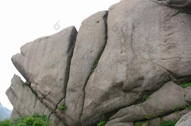 黄色的山.登上黄山.一山范围采用南方的一n