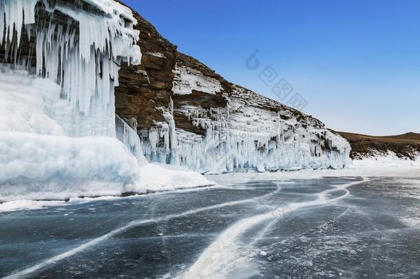 冬仙女<strong>传说</strong>向湖贝加尔湖,<strong>东方</strong>的西伯利亚