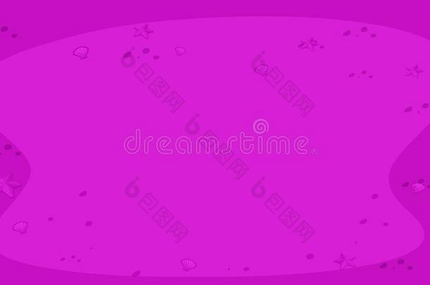 粉红色的背景和壳和海星