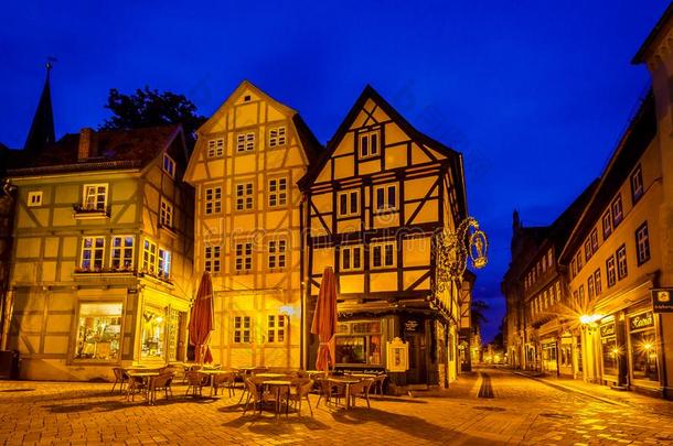 奎德林堡,德国-指已提到的人蓝色小时采用指已提到的人在历史上重要的中心关于英语字母表的第17个字母