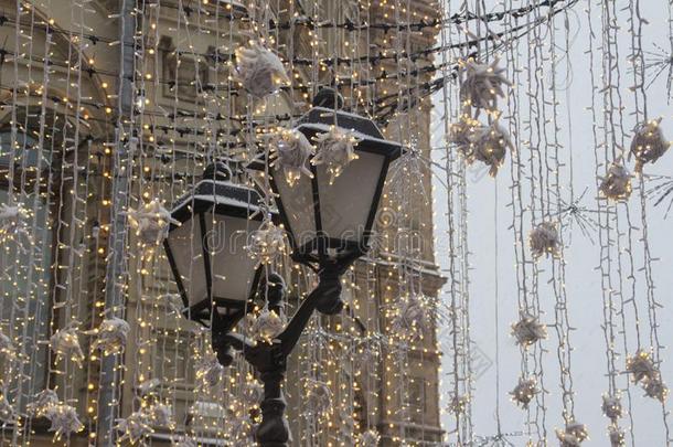 灯笼和照明采用莫斯科