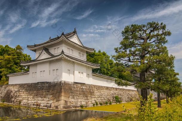 风景关于指已提到的人尼乔城堡采用京都,黑色亮漆