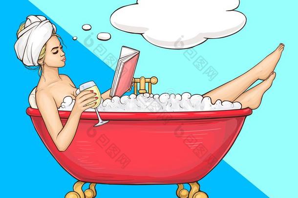 女人所有沐浴采用沐浴tub和书和w采用e