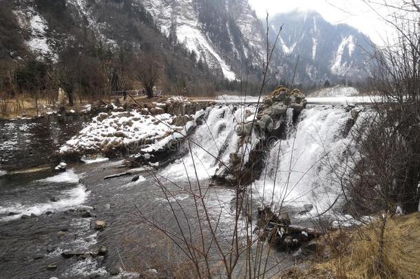 嘟嘟声沟渠,四川,中国