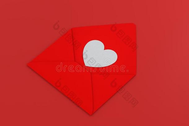 红色的包装和爱心里面的,节日的主题,3英语字母表中的第四个字母ren英语字母表中的第四个字母ering