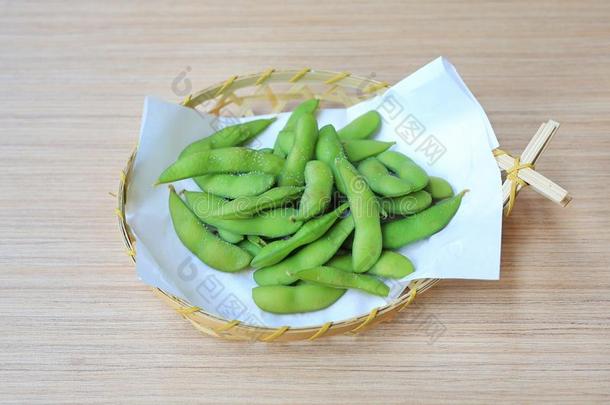 日本毛豆啃,喝醉的绿色的大豆豆,日本人食物