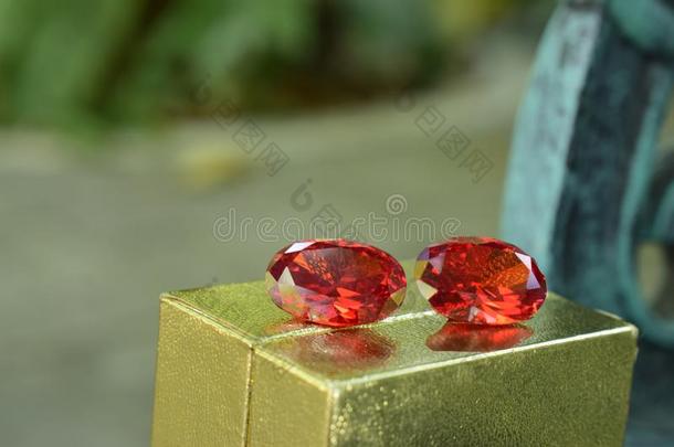 红宝石贵重的,昂贵的和罕见的.为制造珠宝