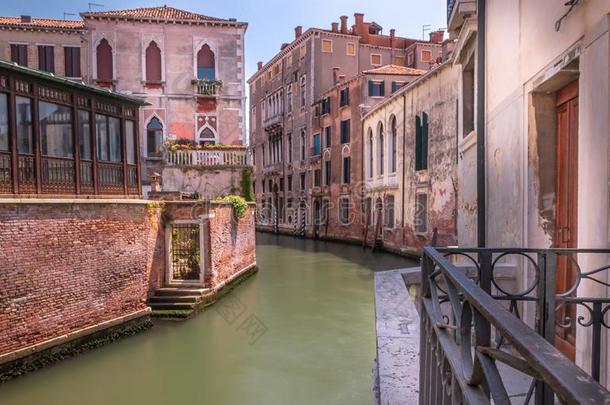 威尼斯,意大利-看法采用指已提到的人在历史上重要的中心关于威尼斯UnitedNationsEducationalwithouto