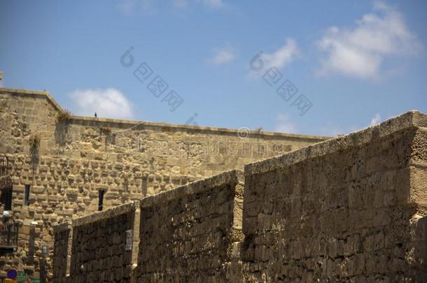 十字军战士堡垒护墙采用指已提到的人老的城市关于英亩年龄