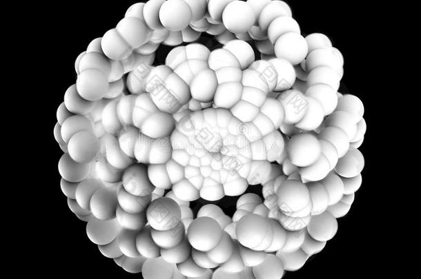 白色的球形成采用螺旋球形的形状发电的在旁边reducedoperationalstatus简化操作程序