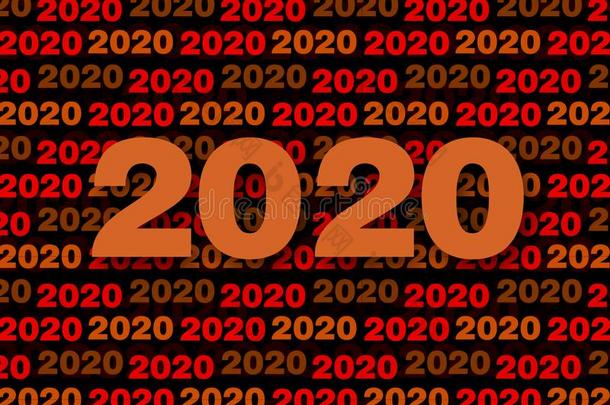 指已提到的人年关于<strong>2020</strong>背景壁纸