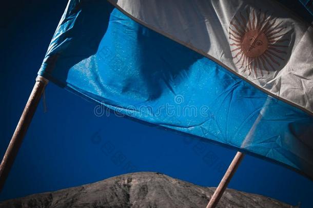 阿根廷的旗采用山