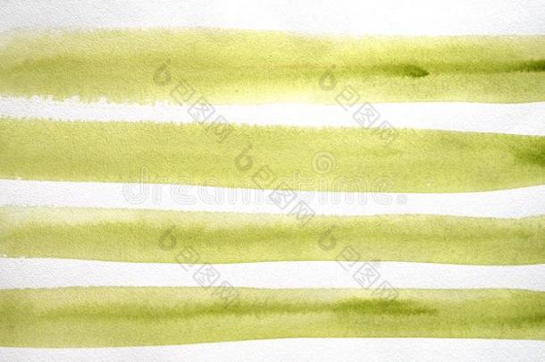 绿色的有条纹的抽象的背景,变化的宽度条纹.水