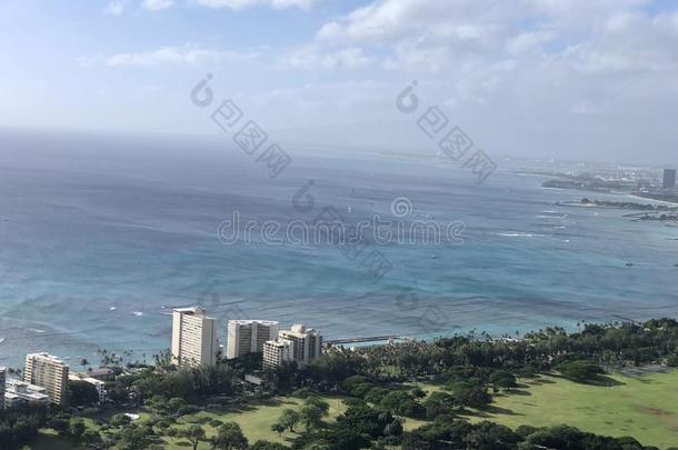 火奴鲁鲁美国夏威夷州美好路旅游洋风景优美的