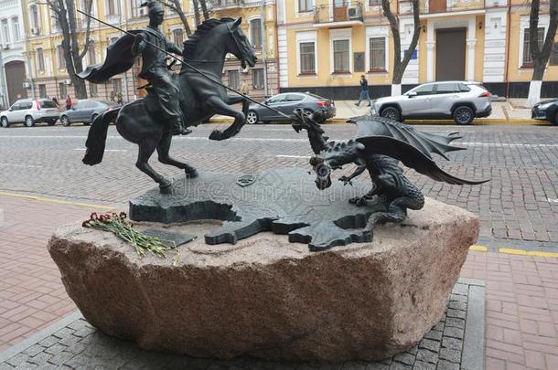 安全服务关于乌克兰纪念碑