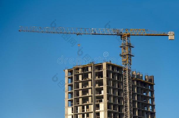 塔鹤<strong>修建</strong>一新的residenti一l<strong>建筑</strong>物一t一construct建造