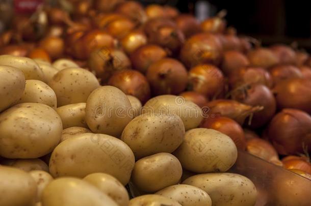 马铃薯健康的健康的营养蔬菜为每人植物