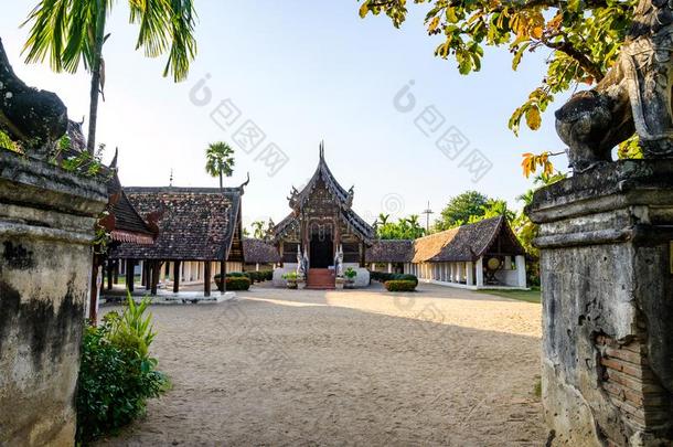 泰国或高棉的佛教寺或僧院吨观音或内在庙采用城镇显微镜下聚集指数prov采用ce