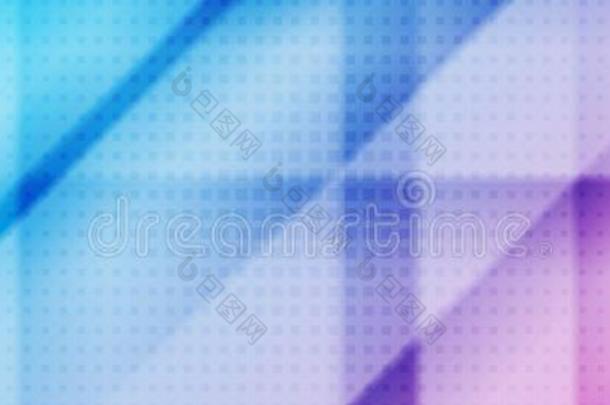 蓝色粉红色的光滑的条纹抽象的技术横幅