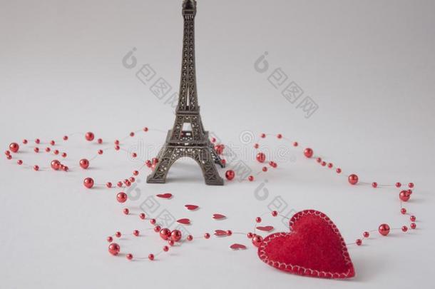 招呼卡片.:法国,巴黎,Eiffel语言塔.欢迎向巴黎