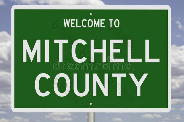 路符号为米切尔县