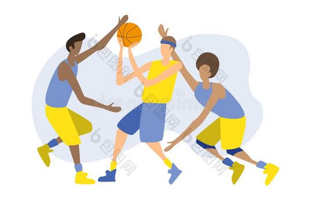 有关运动的说明关于演奏篮球