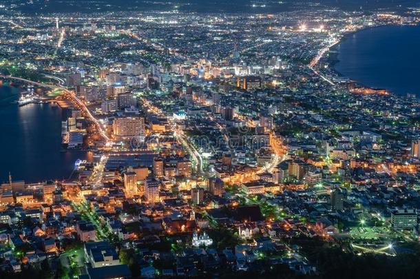 <strong>函</strong>馆夜生活空气的看法在MagneticTape磁带.Hakok在e,北海道