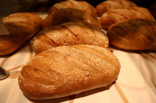 法国的各种面包采用ch采用ese面包房